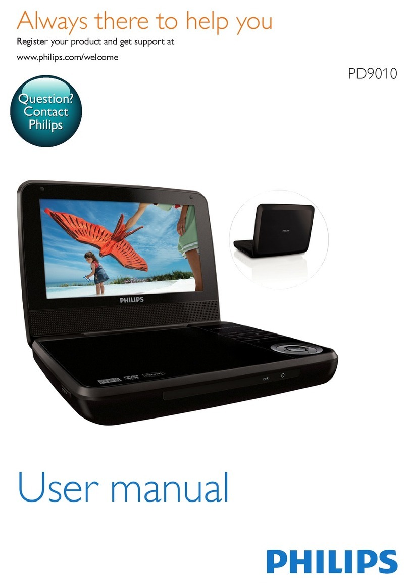 Philips PD9010 Manuel utilisateur