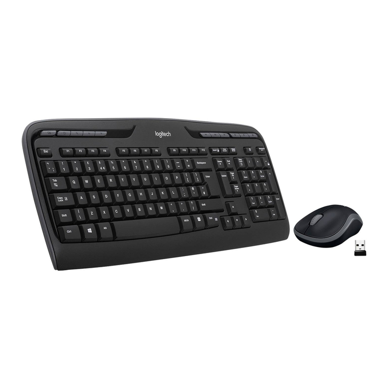 Logitech MK330 Manuel utilisateur