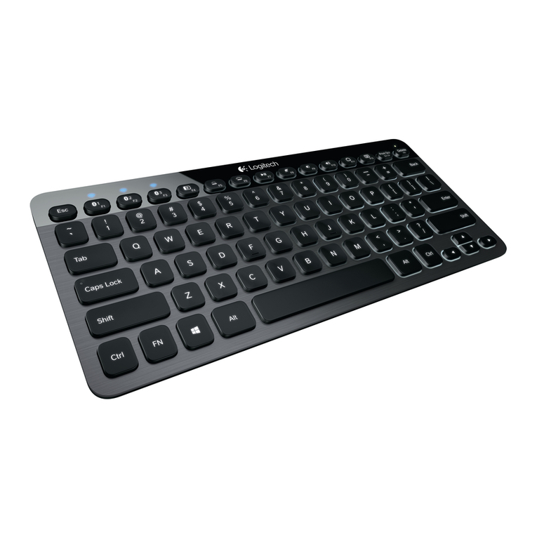 Logitech K810 Manuel utilisateur Logitech K810 Manuel utilisateur