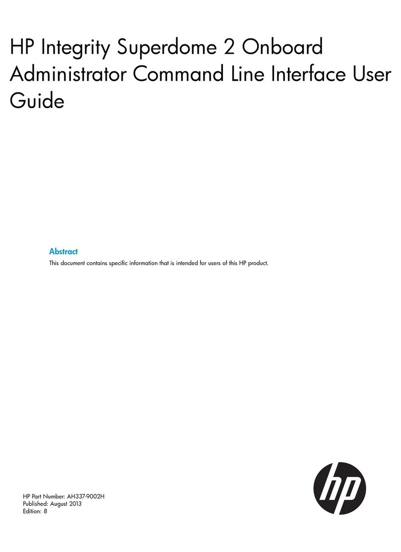 HP Integrity Superdome 2 16-socket Manuel utilisateur