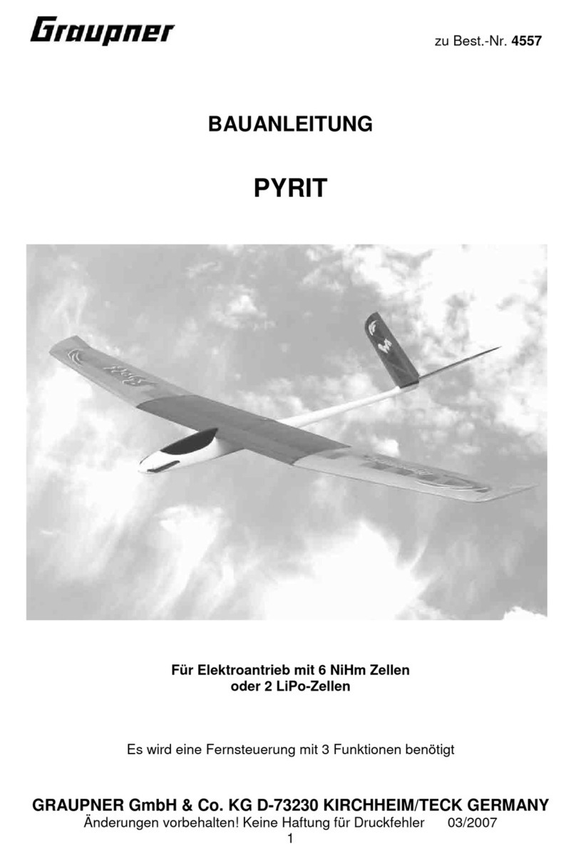 GRAUPNER PYRIT Mode d’emploi