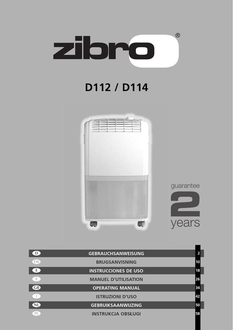 Zibro D 112 Manuel utilisateur