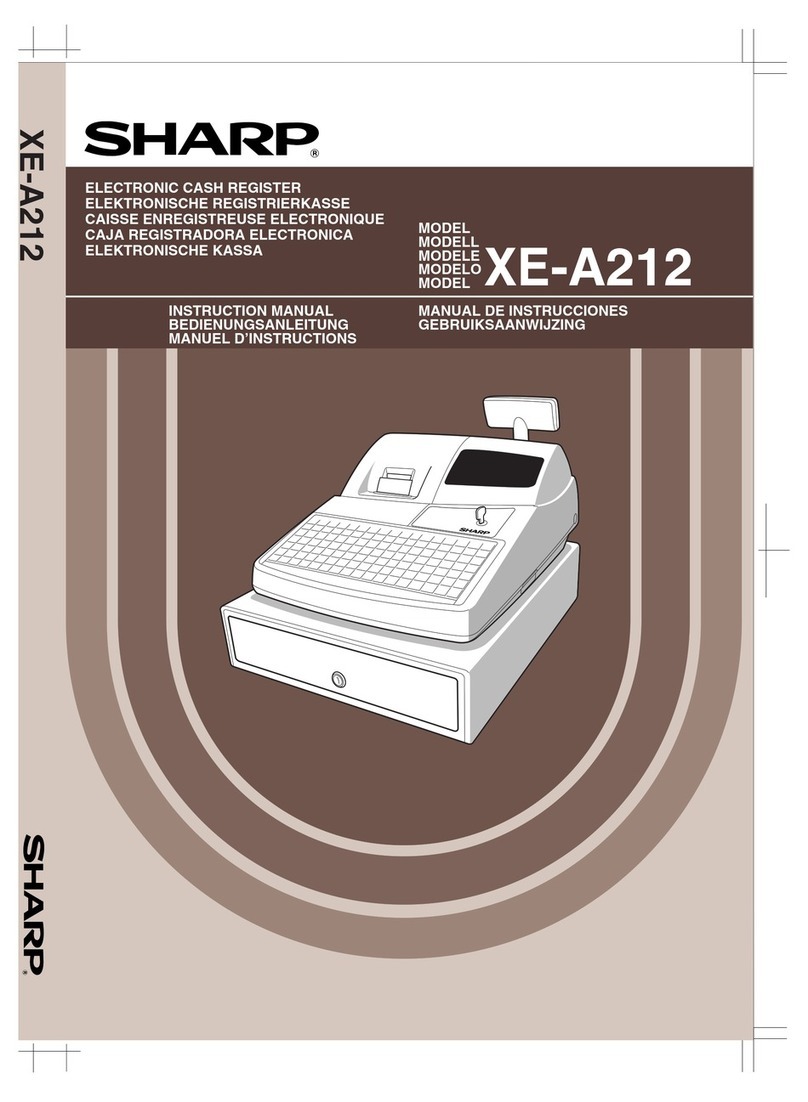 Sharp XE-A212 Manuel utilisateur