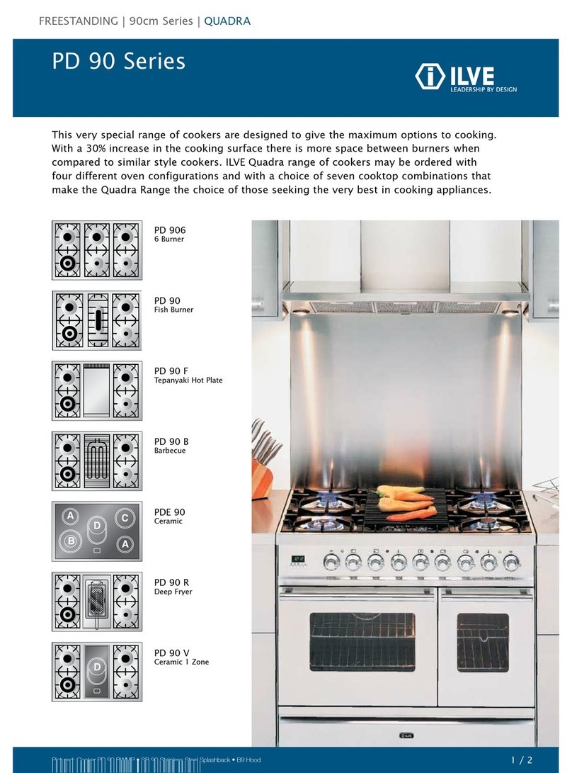 ILVE PD 906 Manuel utilisateur ILVE PD 906 Manuel utilisateur
