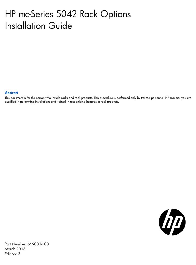 HP MCS 5042 Manuel utilisateur HP MCS 5042 Manuel utilisateur