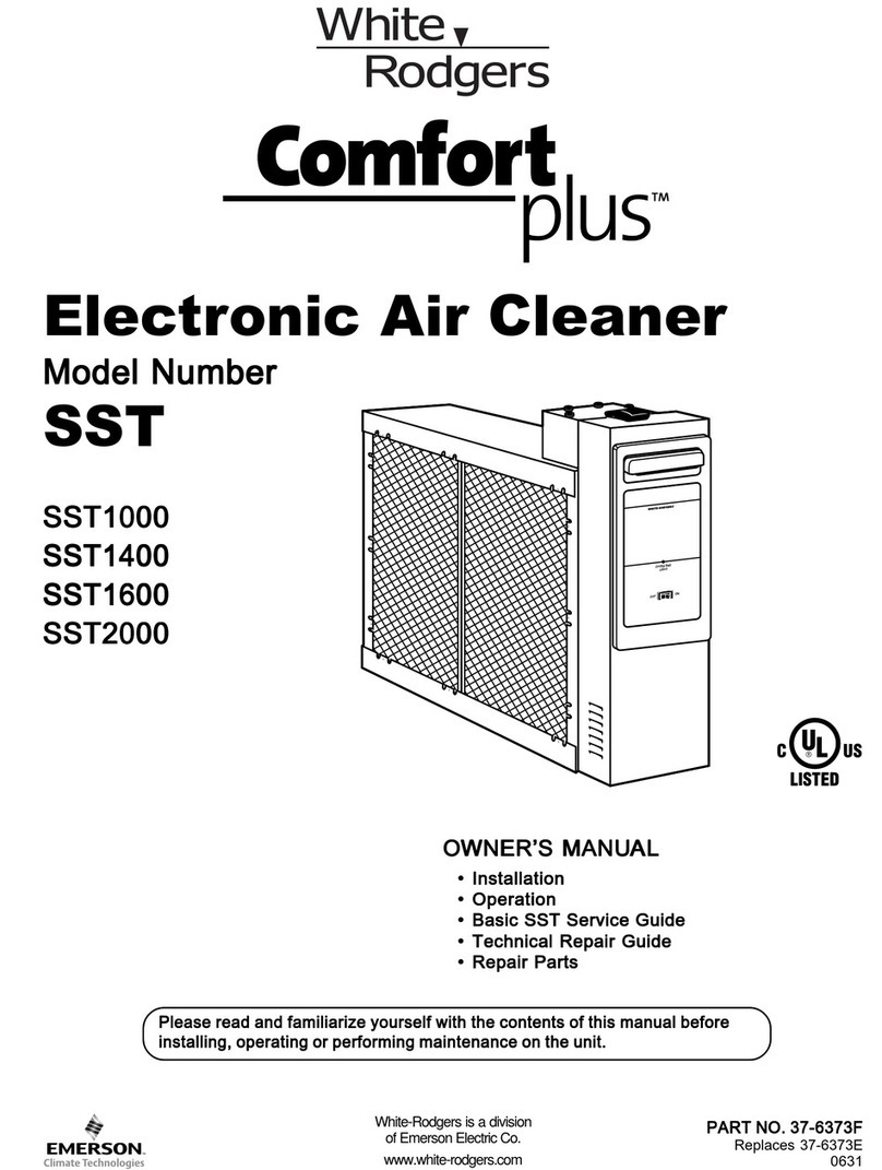 White Rodgers SST2000 Manuel utilisateur White Rodgers SST2000 Manuel utilisateur