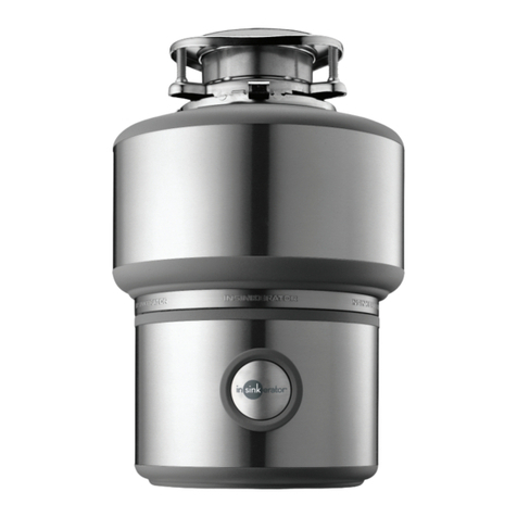 InSinkErator Evolution Excel Manuel utilisateur InSinkErator Evolution Excel Manuel utilisateur