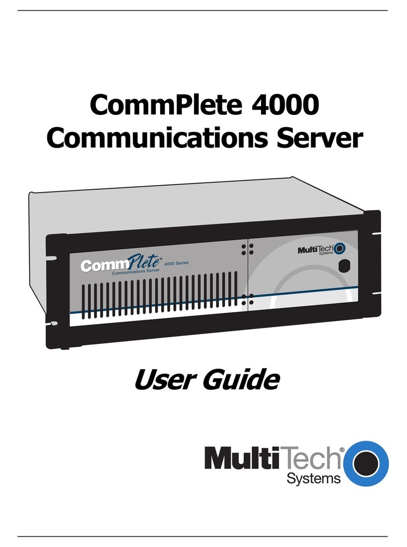 Multitech CommPlete 4000 Manuel utilisateur