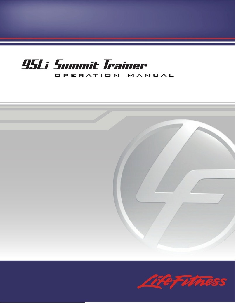 Life Fitness 95Li Summit Trainer Manuel utilisateur Life Fitness 95Li Summit Trainer Manuel utilisateur