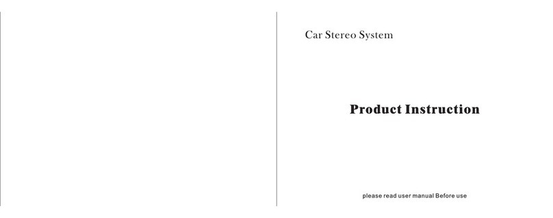 Eonon Car Stereo System Feuille d'instructions