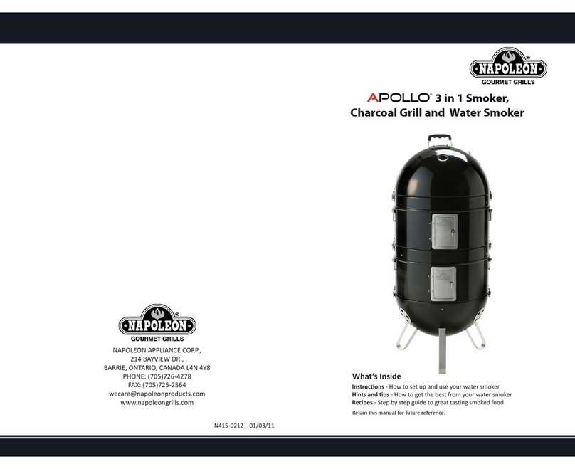 Napoleon APOLLO Manuel utilisateur