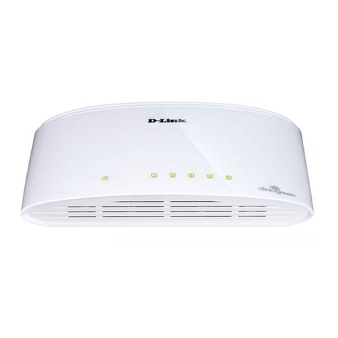 D-Link DGS-1005D - Switch Manuel utilisateur