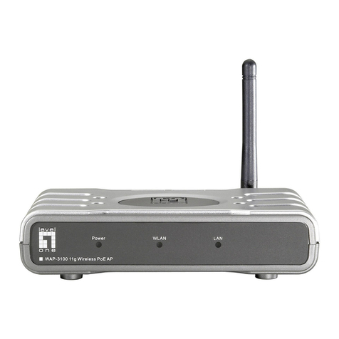 LevelOne WAP-3000 Manuel utilisateur