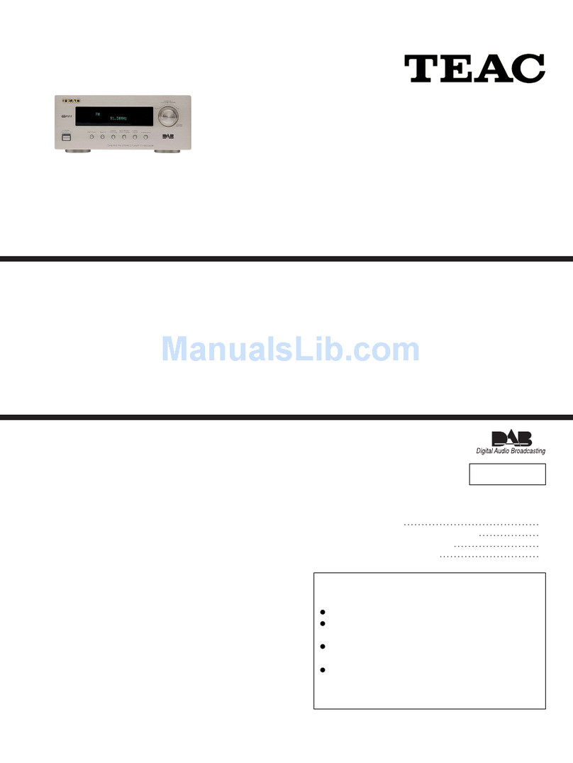 Teac T-H300DAB Manuel utilisateur