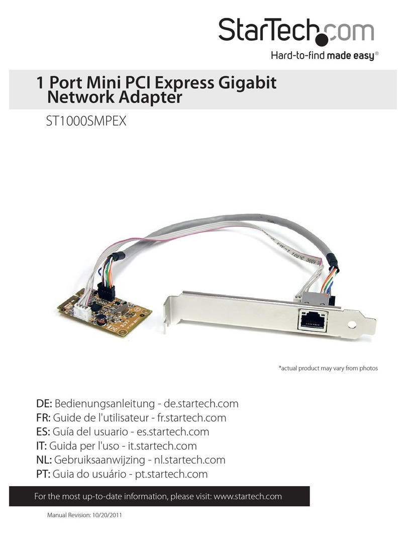 StarTech.com ST1000SMPEX Manuel utilisateur