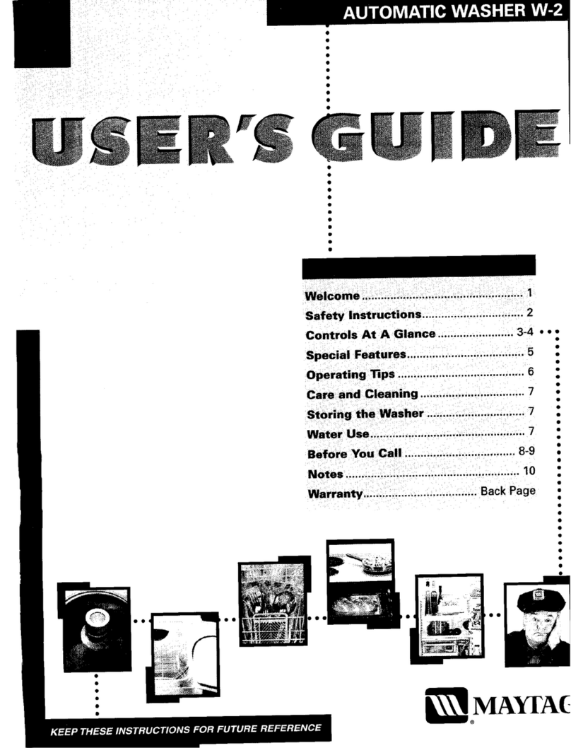 Maytag LAT9206B Manuel utilisateur