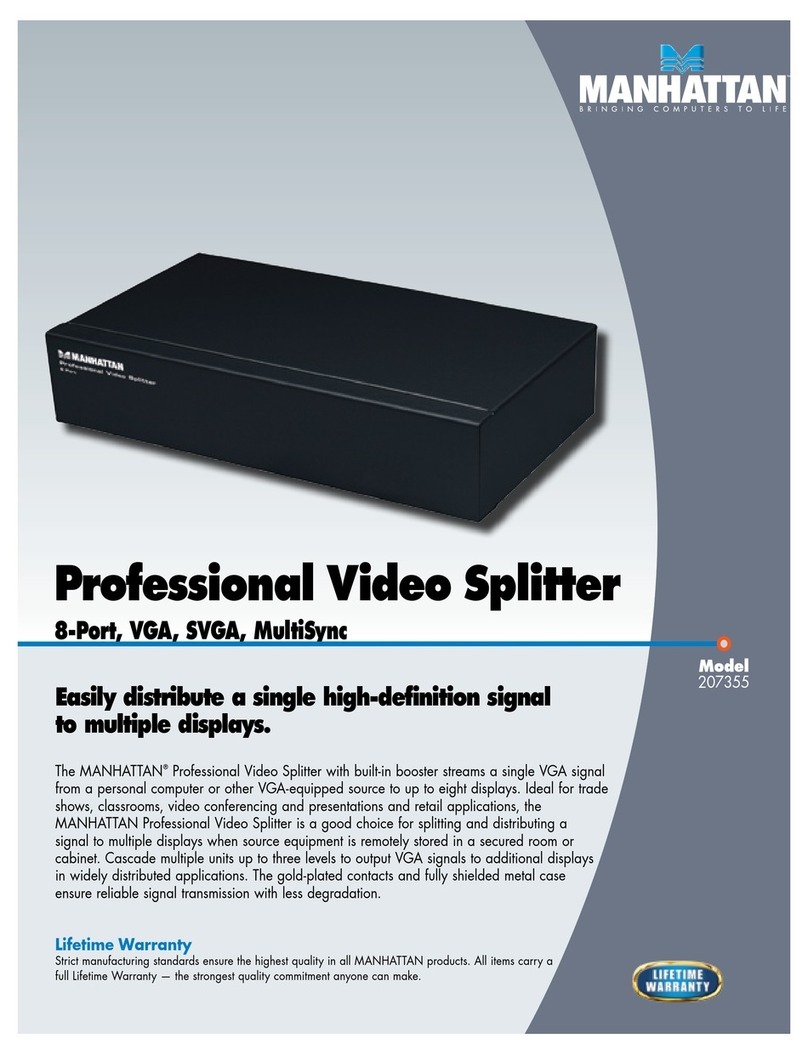 Manhattan 207355 Manuel utilisateur