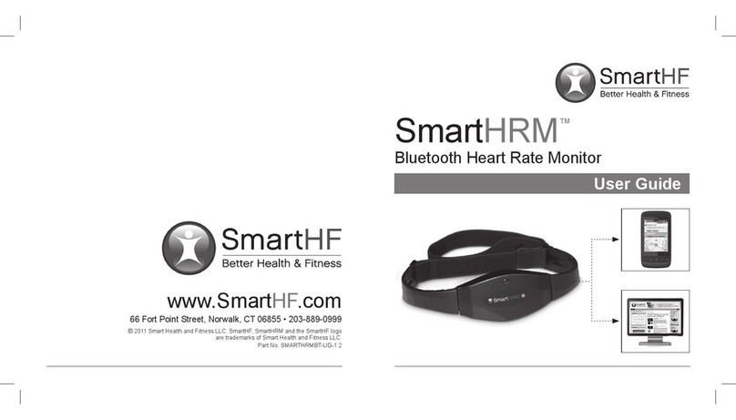 SmartHF SmartHRM Manuel utilisateur