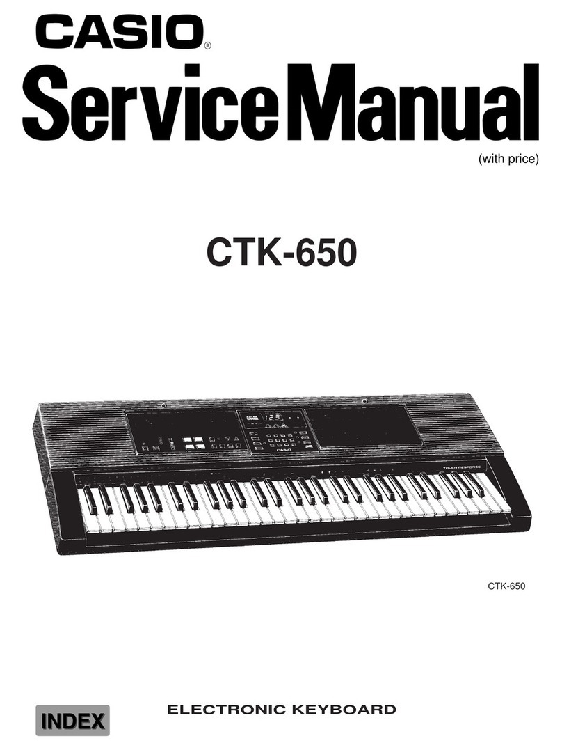 Casio CTK-650 Manuel utilisateur