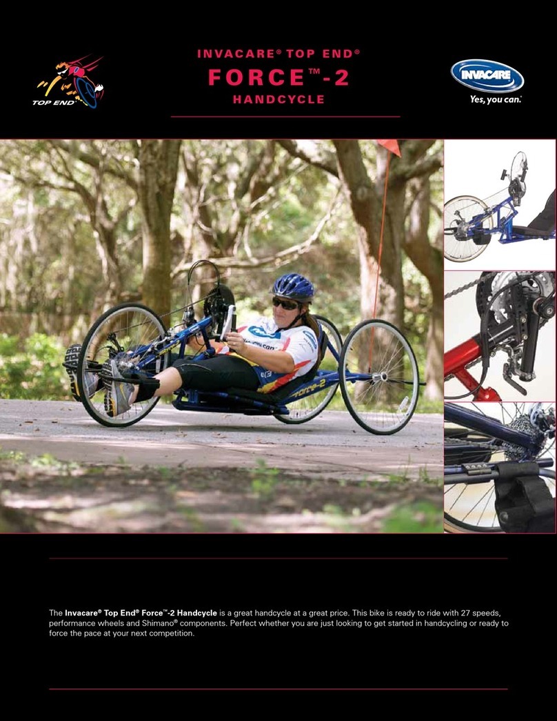 Invacare Force-2 Manuel utilisateur