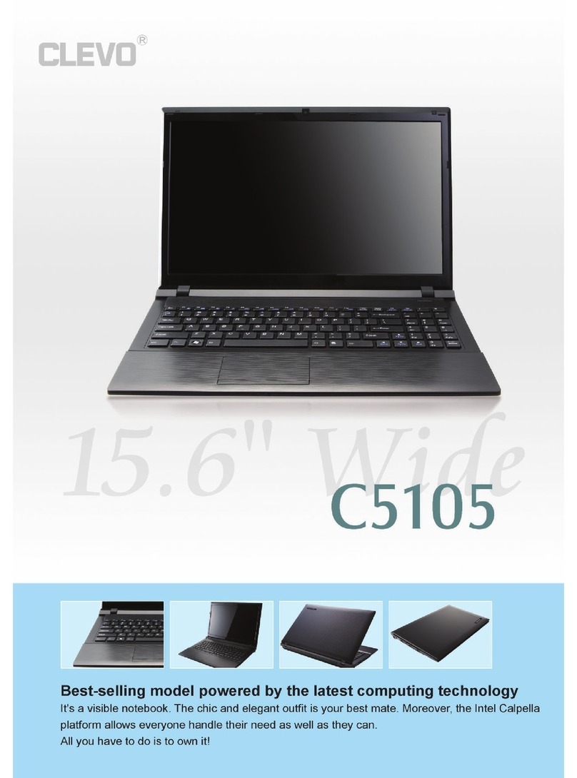 Clevo C5105 Manuel