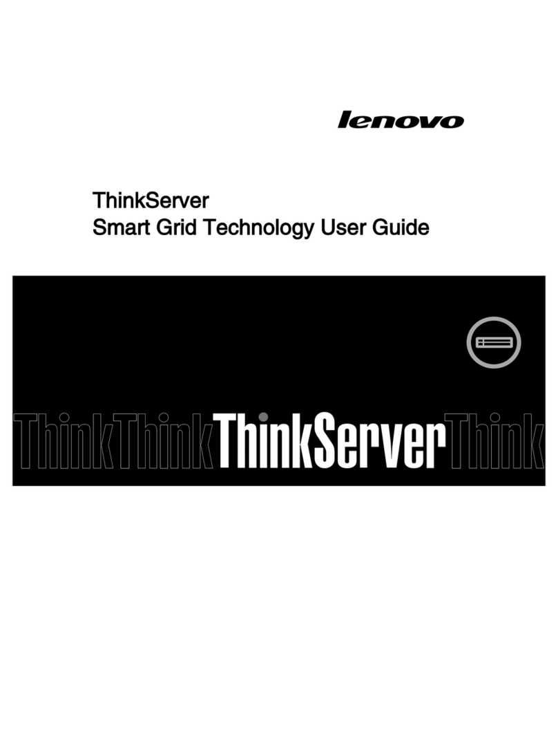 Lenovo ThinkServer Manuel utilisateur