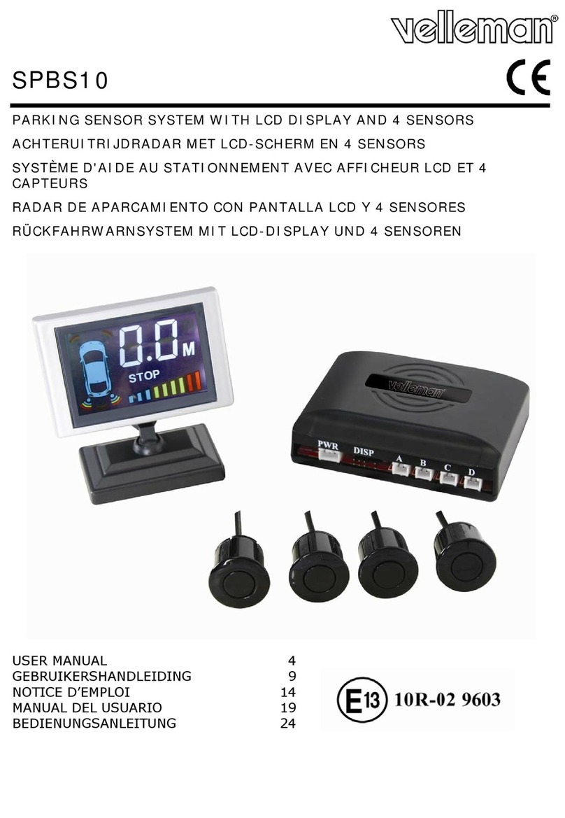 Velleman SPBS10 Manuel utilisateur