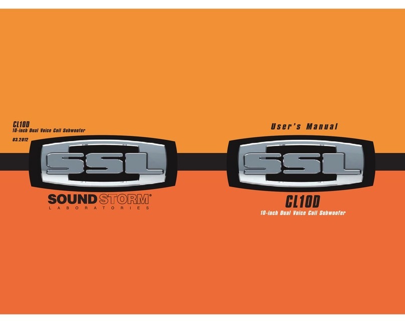 Ssl CL10D Manuel utilisateur Ssl CL10D Manuel utilisateur