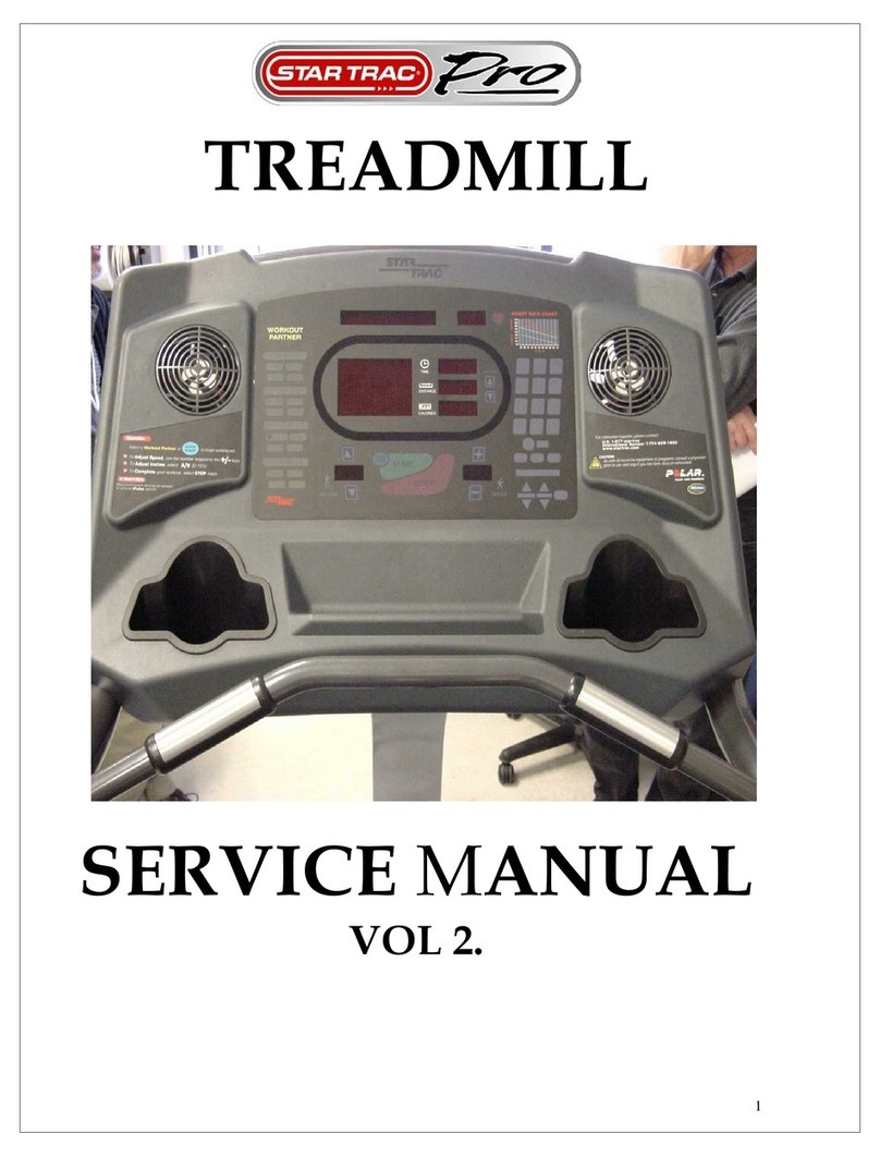 Star Trac TREADMILL Manuel utilisateur