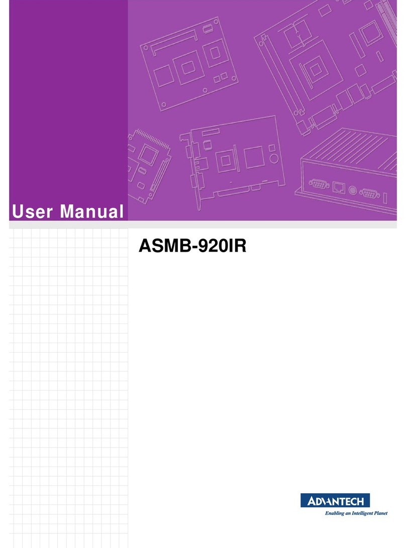 Advantech ASMB-920IR Manuel utilisateur