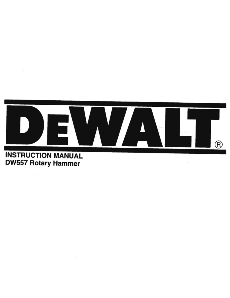 DeWalt DW557 Manuel utilisateur