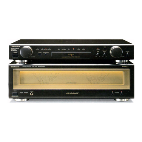 Technics SU-C800U Manuel utilisateur Technics SU-C800U Manuel utilisateur