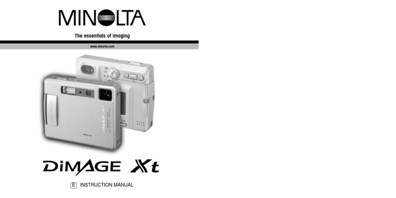 Minolta Dimage Dimage Xt Manuel utilisateur Minolta Dimage Dimage Xt Manuel utilisateur