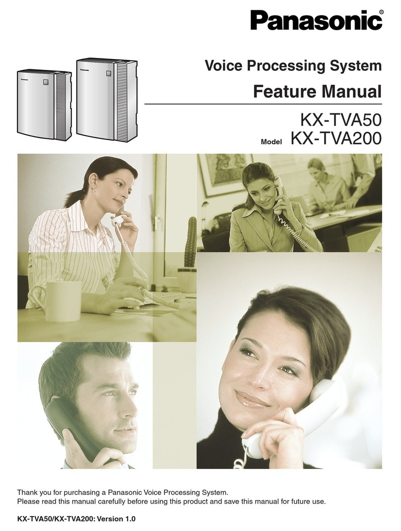 Panasonic KX-TVA50 Manuel du propriétaire