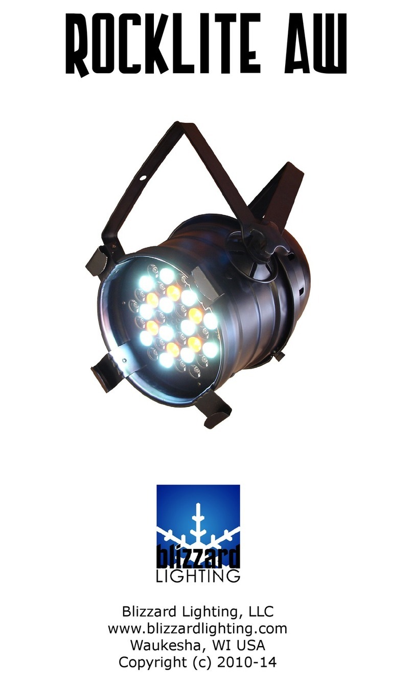 Blizzard ROCKLITE AW Manuel utilisateur