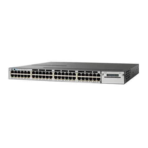 Cisco Catalyst 3750-X Series Manuel d'installation