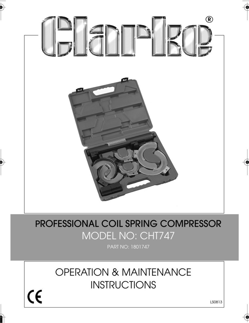 Clarke CHT747 Mode d’emploi