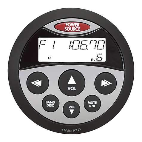 Clarion CMRC1-BSS Guide de dépannage