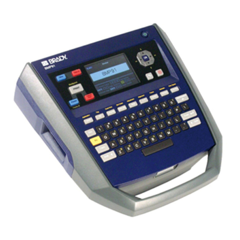 Brady BMP 91 Manuel utilisateur