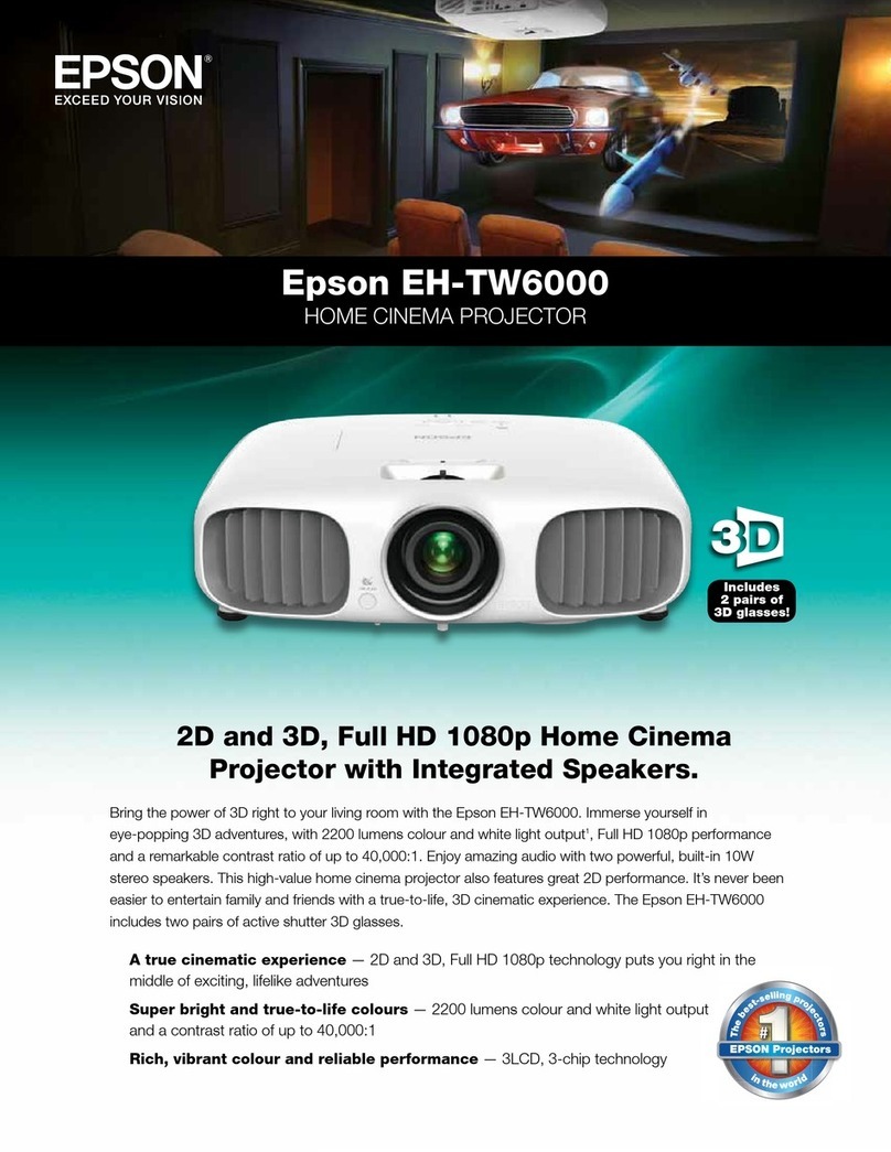 Epson EH-TW6000 Manuel utilisateur