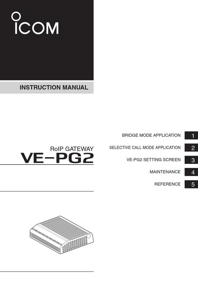 Icom VE-PG2 Manuel utilisateur