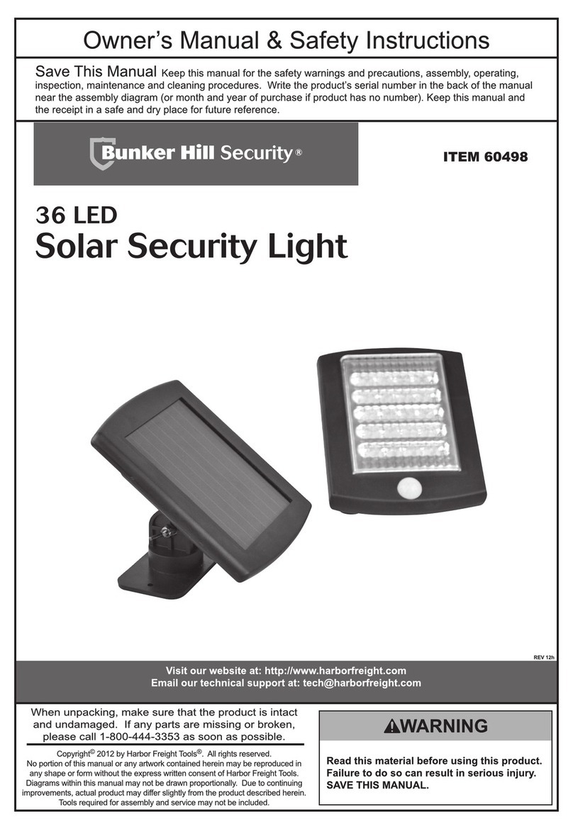 Bunker Hill Security 60498 Instructions de montage