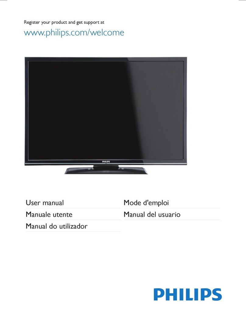 Philips TV Manuel utilisateur