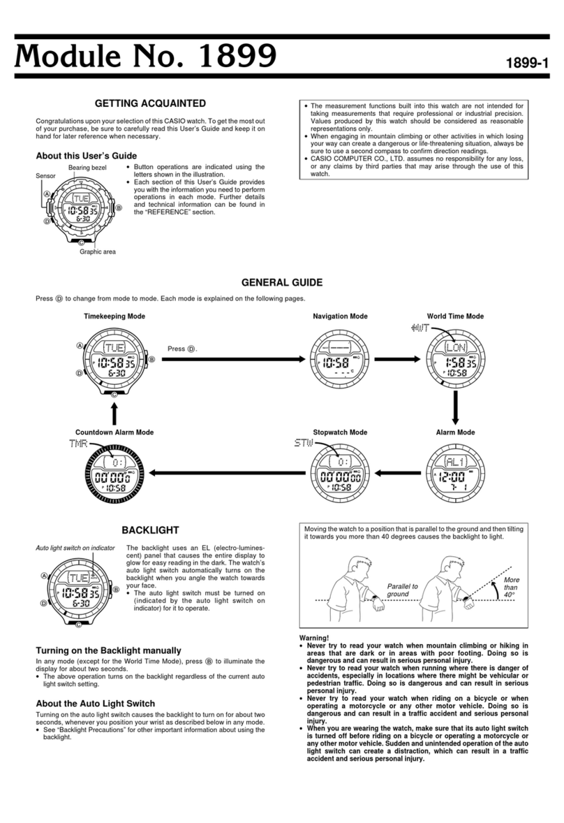 Casio 1899 Manuel utilisateur