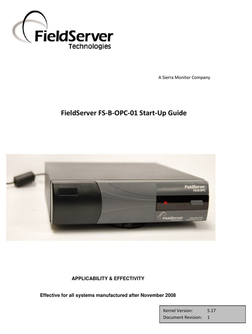 FieldServer FS-B-OPC-01 Guide de l'utilisateur