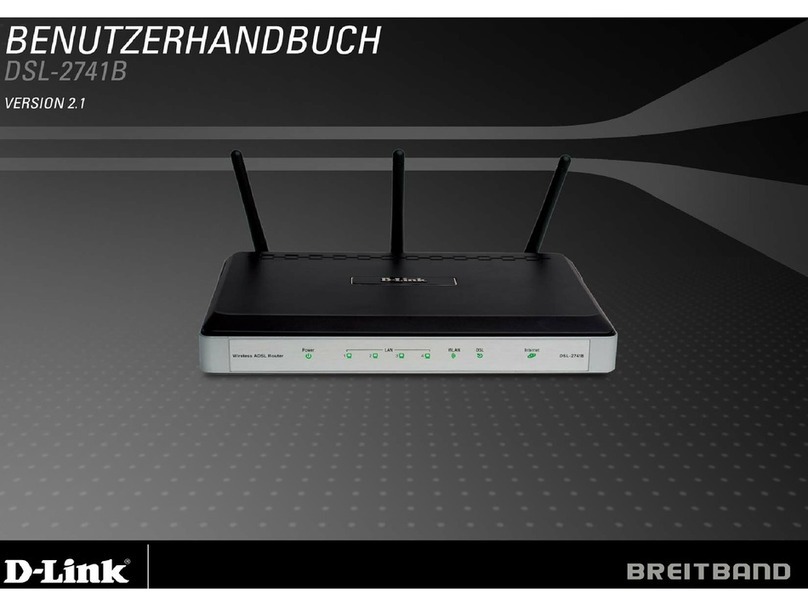 D-Link DSL-2741B Manuel utilisateur