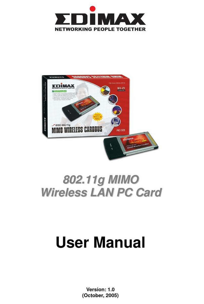 Edimax MIMO Manuel utilisateur