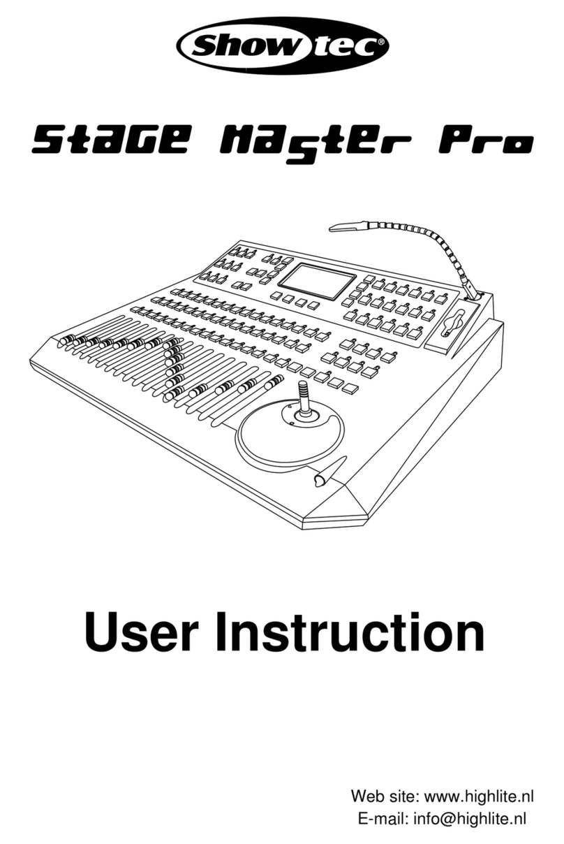 Show Tec Stage Master Pro Instructions d'installation