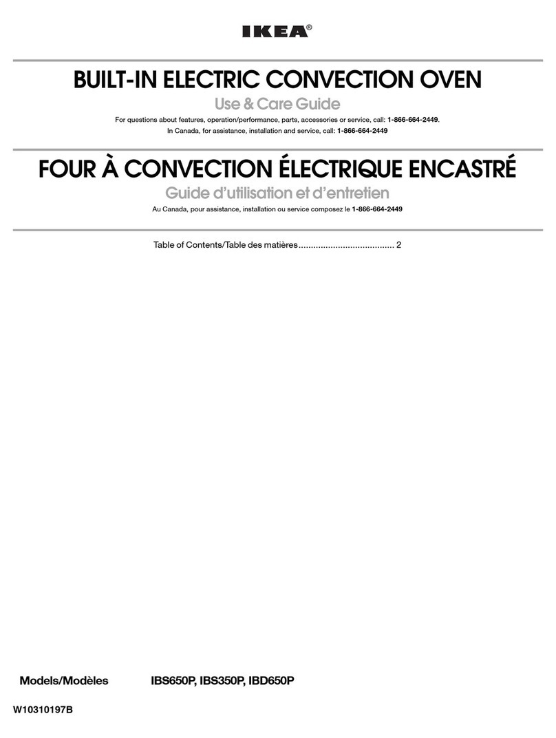 IKEA IBS650P Manuel utilisateur