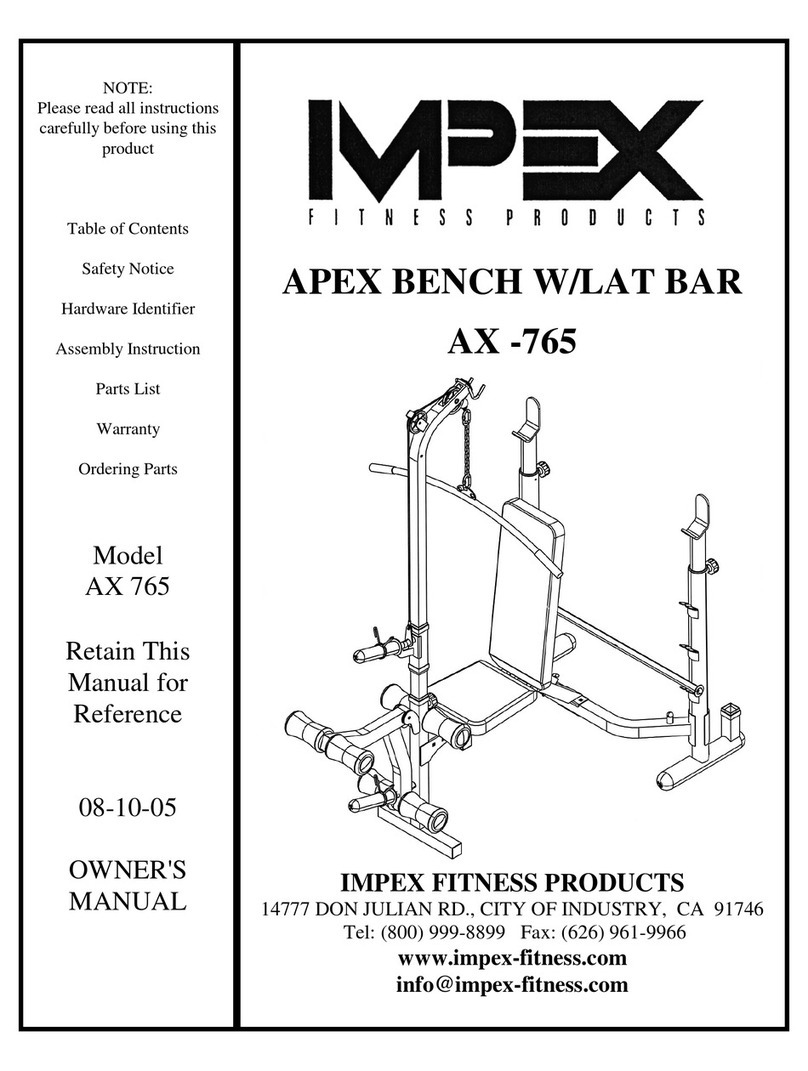 Impex AX-765 Manuel utilisateur
